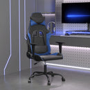Gaming-Stuhl Mit Massage & Fußstütze Kunstleder