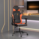 Gaming-Stuhl Mit Massage & Fußstütze Kunstleder