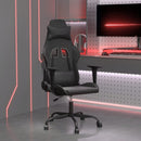 Gaming-Stuhl Mit Massage & Fußstütze Kunstleder