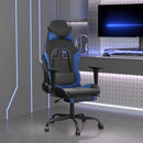 Gaming-Stuhl Mit Massage & Fußstütze Kunstleder