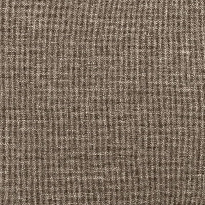 Taschenfederkernmatratze Taupe 80x200x20 cm Stoff