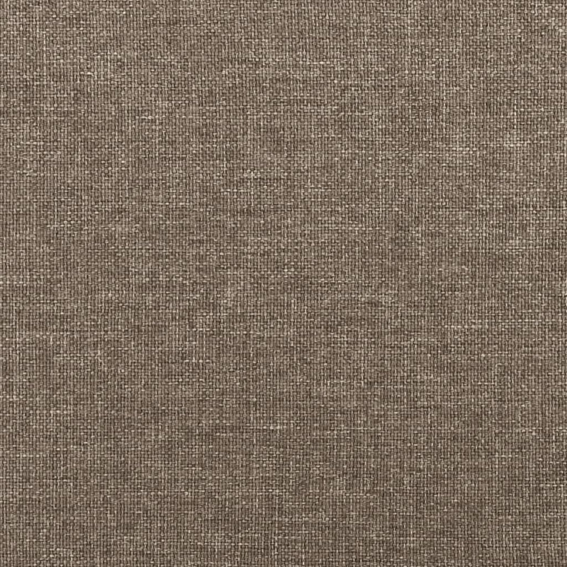 Taschenfederkernmatratze Taupe 90x190x20 cm Stoff