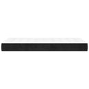 Taschenfederkernmatratze 90X190X20 Cm Samt Schwarz