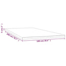 Matratzenauflage 100X200X5 Cm
