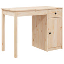 Schreibtisch 100X50X75 Cm Massivholz Kiefer