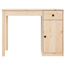 Schreibtisch 100X50X75 Cm Massivholz Kiefer