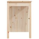 Schreibtisch 100X50X75 Cm Massivholz Kiefer