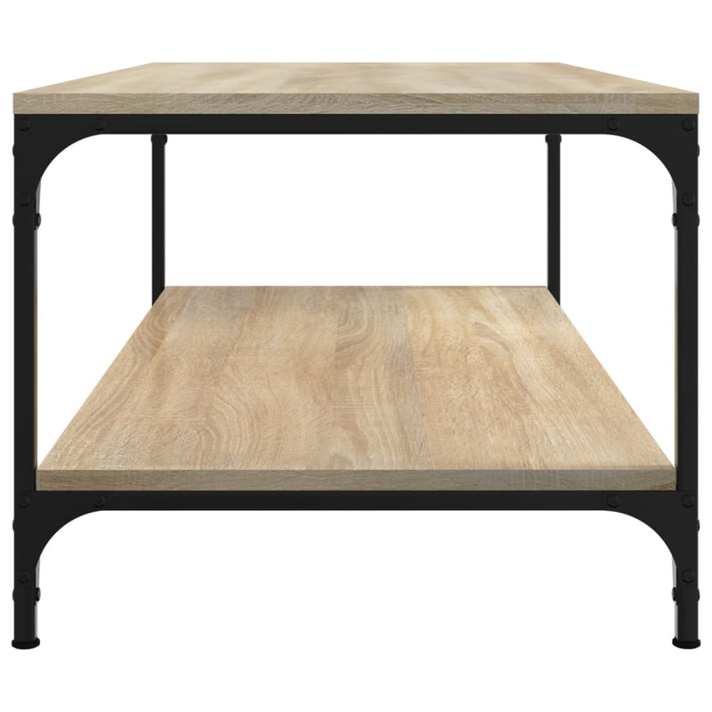 Couchtisch Sonoma-Eiche 80x50x40 cm Holzwerkstoff