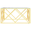 Couchtisch 80X80X40 Cm Edelstahl Und