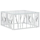 Couchtisch 80X80X40 Cm Edelstahl Und