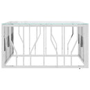 Couchtisch 80X80X40 Cm Edelstahl Und