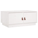 Couchtisch 80X50X35 Cm Massivholz Kiefer