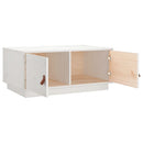 Couchtisch 80X50X35 Cm Massivholz Kiefer