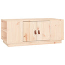 Couchtisch 100X50X41 Cm Massivholz Kiefer