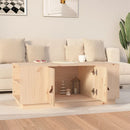 Couchtisch 100X50X41 Cm Massivholz Kiefer