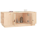 Couchtisch 100X50X41 Cm Massivholz Kiefer