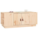 Couchtisch 100X50X41 Cm Massivholz Kiefer