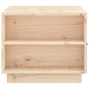 Couchtisch 100X50X41 Cm Massivholz Kiefer
