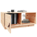 Couchtisch 80X50X35,5 Cm Massivholz Kiefer