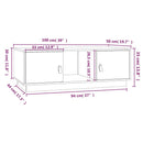 Couchtisch 100X50X35 Cm Massivholz Kiefer