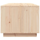 Couchtisch 100X50X41 Cm Massivholz Kiefer