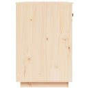 Schreibtisch 95X50X75 Cm Massivholz Kiefer