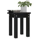 Couchtisch Ø 35X35 Cm Massivholz Kiefer