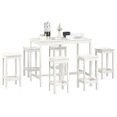 7-Tlg. Bar-Set Massivholz Kiefer