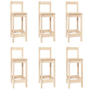 7-Tlg. Bar-Set Massivholz Kiefer