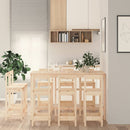 9-Tlg. Bar-Set Massivholz Kiefer