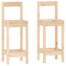 3-Tlg. Bar-Set Massivholz Kiefer