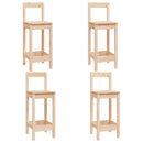 5-Tlg. Bar-Set Massivholz Kiefer