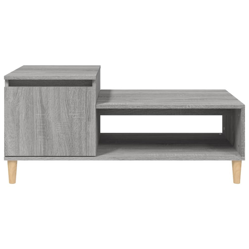 Couchtisch Grau Sonoma 100x50x45 cm Holzwerkstoff