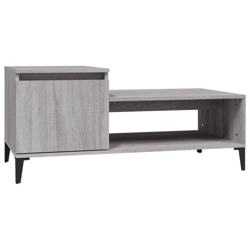 Couchtisch Grau Sonoma 100x50x45 cm Holzwerkstoff