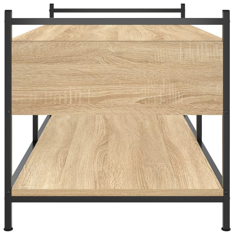 Couchtisch Sonoma-Eiche 99x50x50 cm Holzwerkstoff