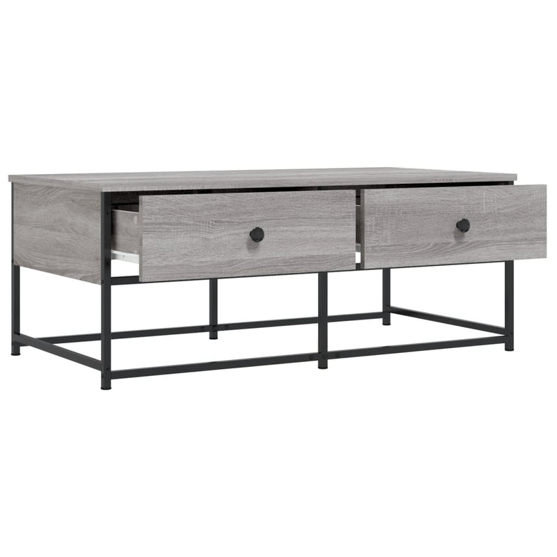 Couchtisch Grau Sonoma 100x51x40 cm Holzwerkstoff