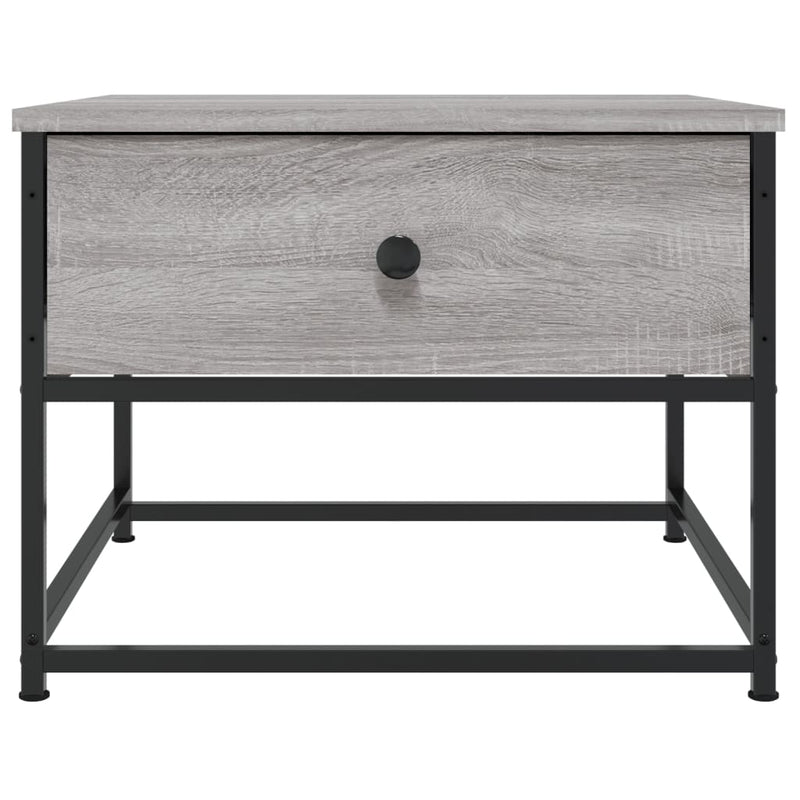 Couchtisch Grau Sonoma 51x51x40 cm Holzwerkstoff