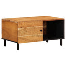 Couchtisch 80X50X40 Cm Massivholz Akazie