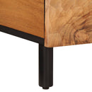 Couchtisch 80X50X40 Cm Massivholz Akazie