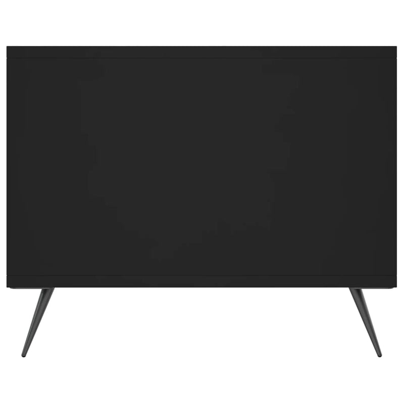 Couchtisch Schwarz 102x50x40 cm Holzwerkstoff