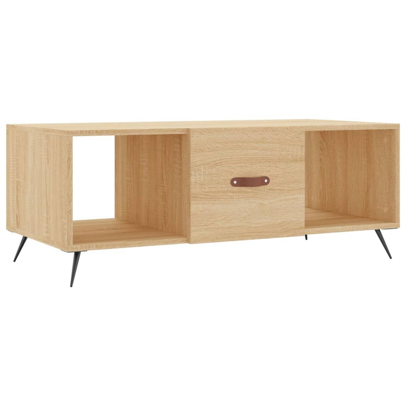 Couchtisch Sonoma-Eiche 102x50x40 cm Holzwerkstoff