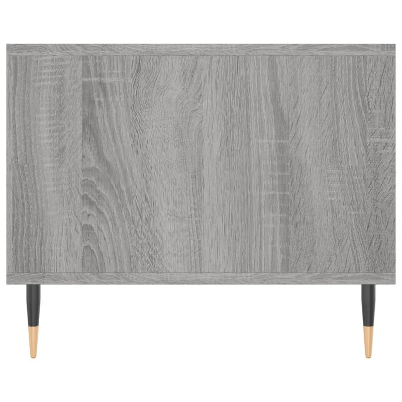 Couchtisch Grau Sonoma 102x50x40 cm Holzwerkstoff