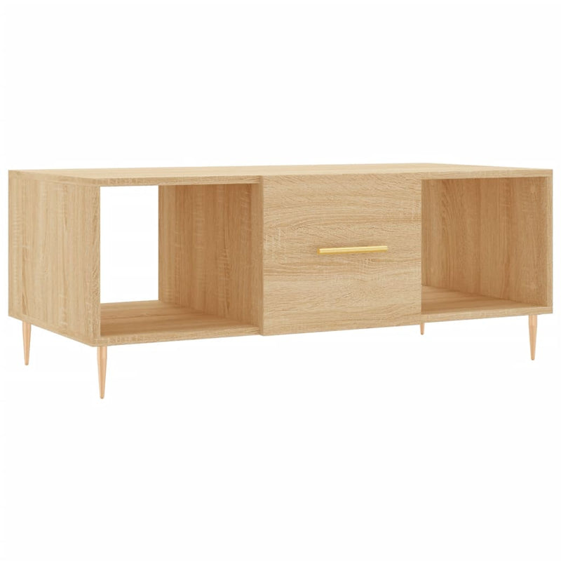 Couchtisch Sonoma-Eiche 102x50x40 cm Holzwerkstoff