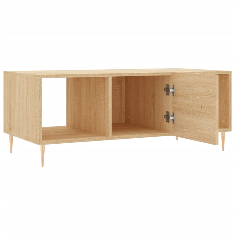 Couchtisch Sonoma-Eiche 102x50x40 cm Holzwerkstoff