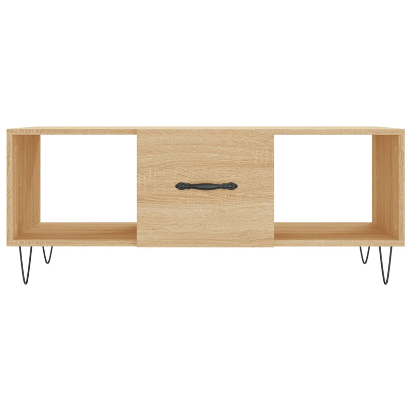 Couchtisch Sonoma-Eiche 102x50x40 cm Holzwerkstoff