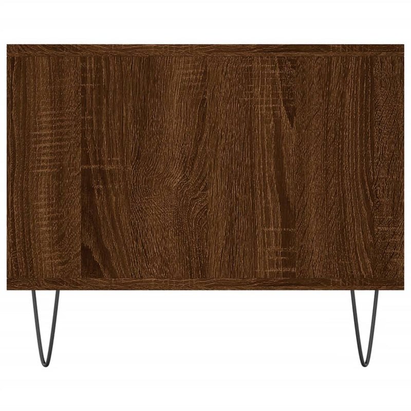 Couchtisch Braun Eichen-Optik 102x50x40 cm Holzwerkstoff