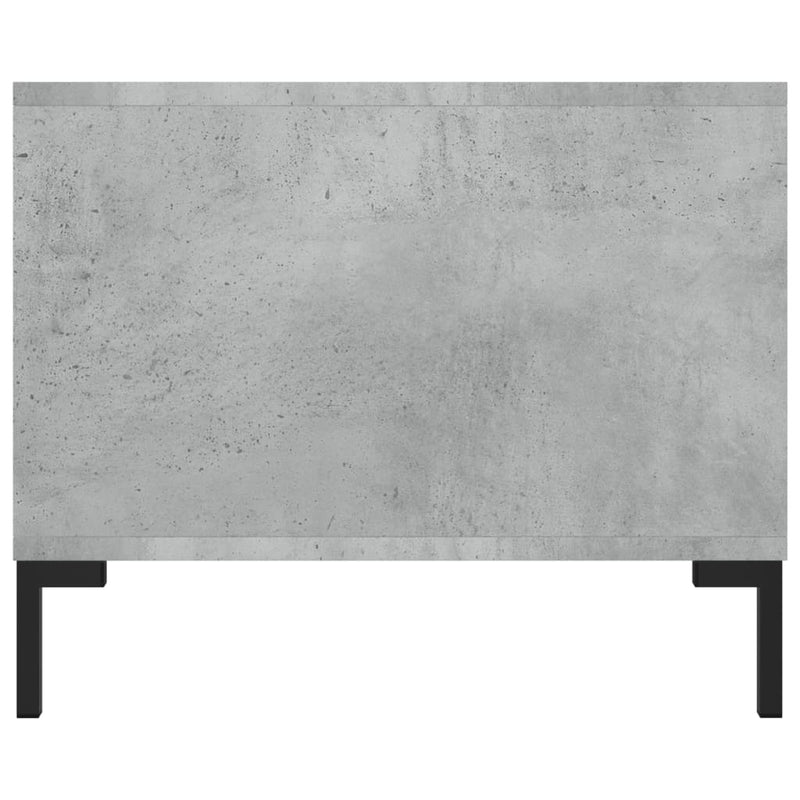 Couchtisch Betongrau 102x50x40 cm Holzwerkstoff