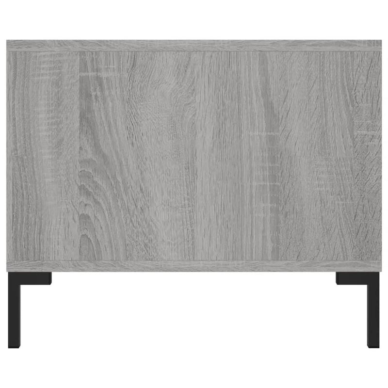 Couchtisch Grau Sonoma 102x50x40 cm Holzwerkstoff