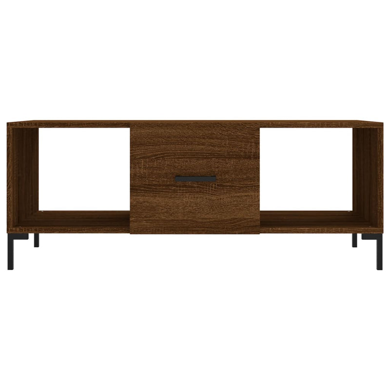 Couchtisch Braun Eichen-Optik 102x50x40 cm Holzwerkstoff