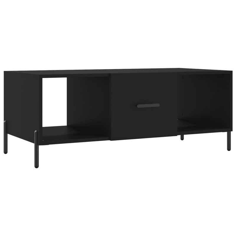 Couchtisch Schwarz 102x50x40 cm Holzwerkstoff